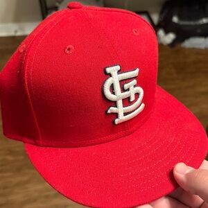 New Era Red St.Louis Cardinals hat sz.7 1/8